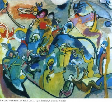  kandinsky pintura al %c3%b3leo - Día de Todos los Santos II Wassily Kandinsky